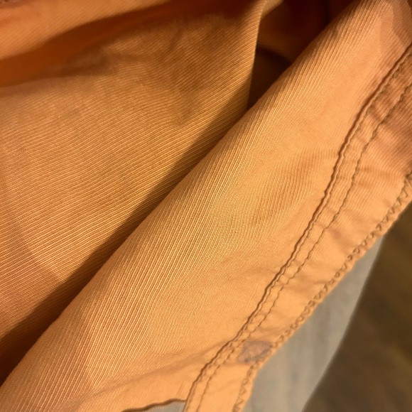 Peruvian Connection distressed tan khaki utility cargo dress size 4 - Picture 9 of 13